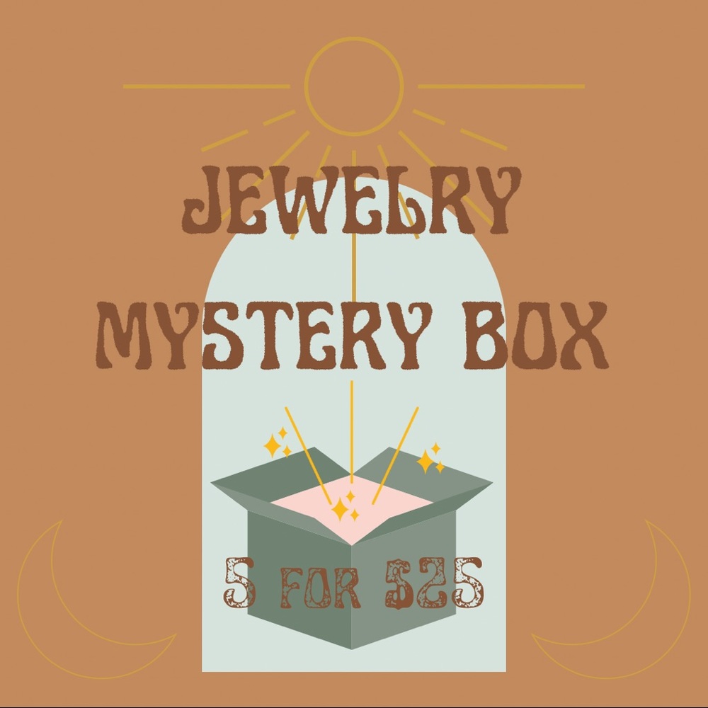 BOHO JEWELRY🌙MYSTERY BOX 5 for $25
